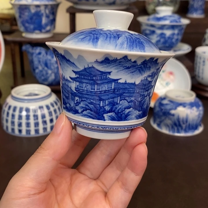 景德镇陶瓷手工手绘