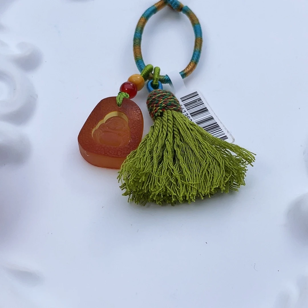 琥珀未镶嵌吊坠(赠链)