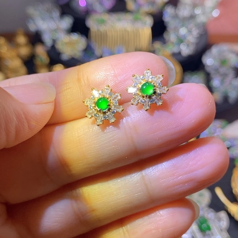 【闪购商品】银S925镶嵌挂件翡翠