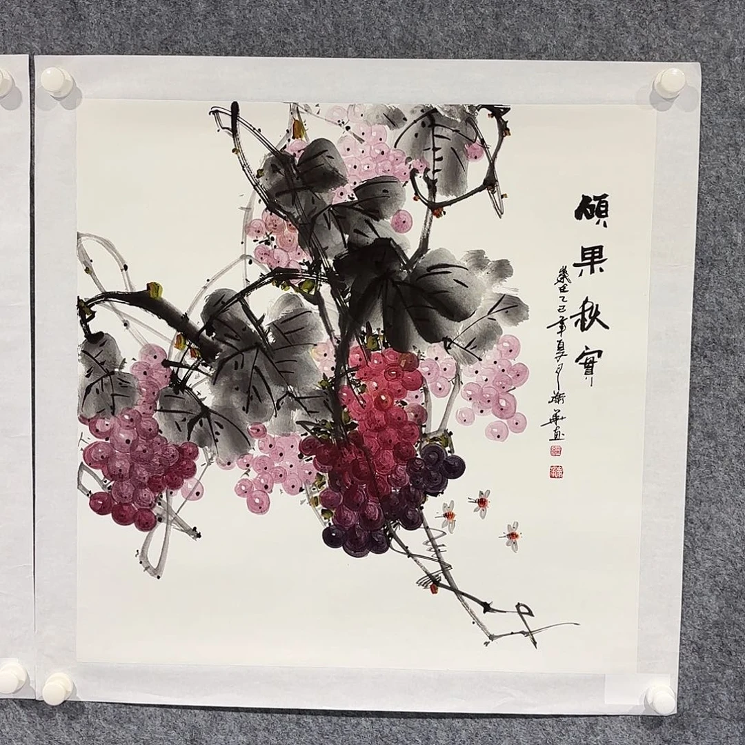 国画国画作品花鸟