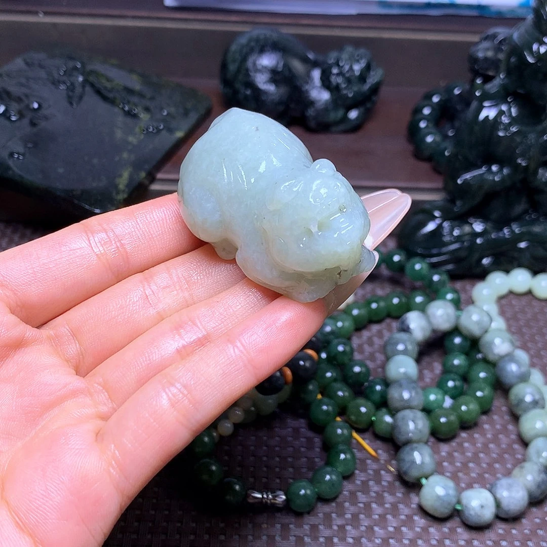 颈饰未镶嵌和田玉