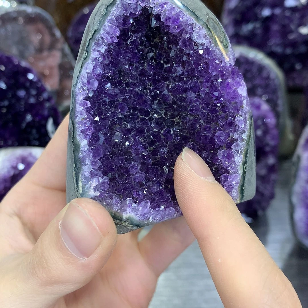 紫晶珠宝半成品未镶嵌871