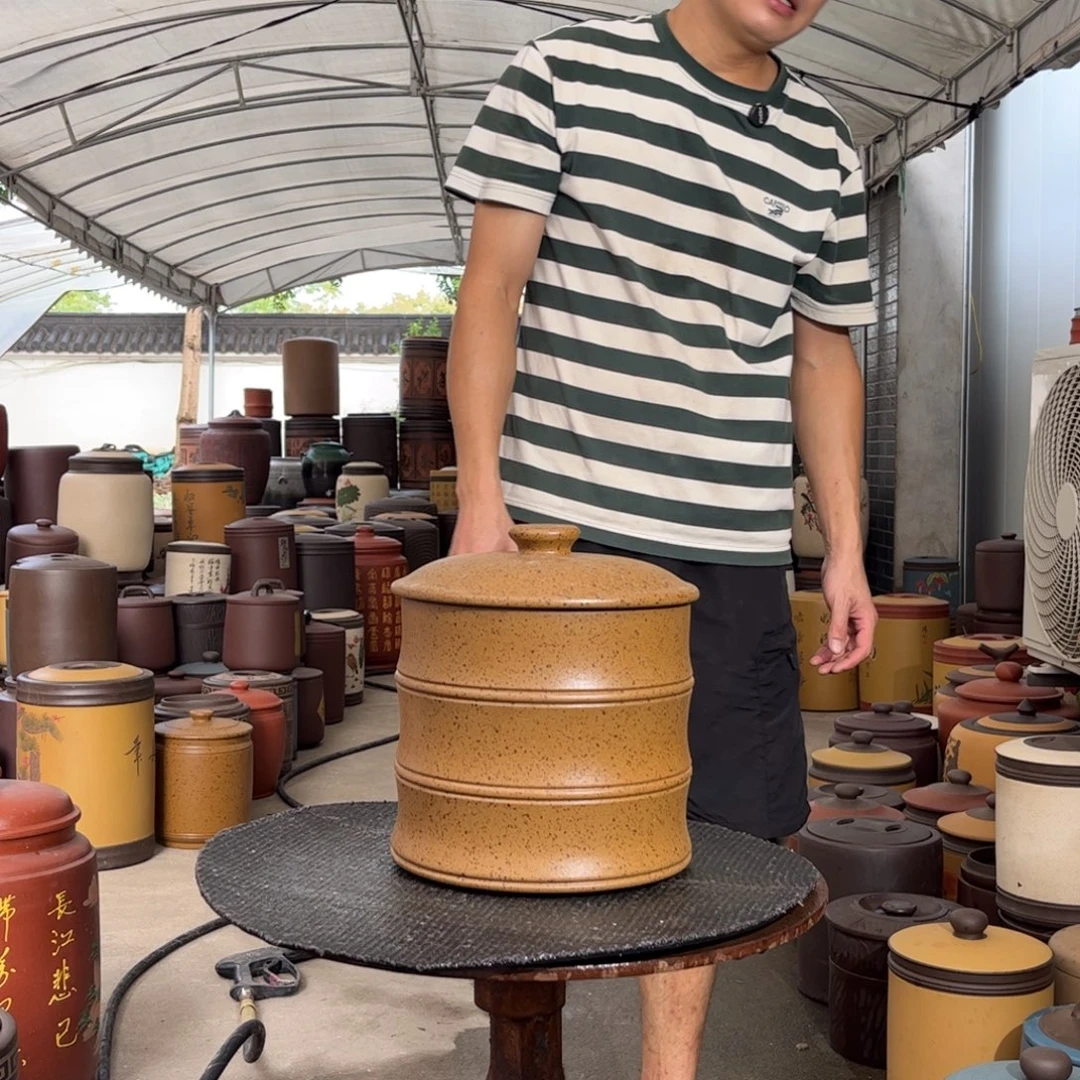 茶叶罐紫砂8 饼茶叶罐