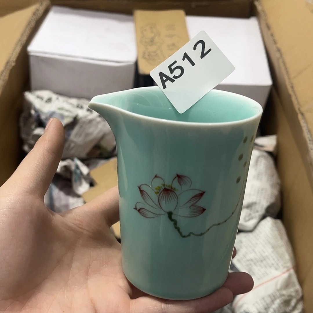 瓷片茶摆件工艺品摆件666