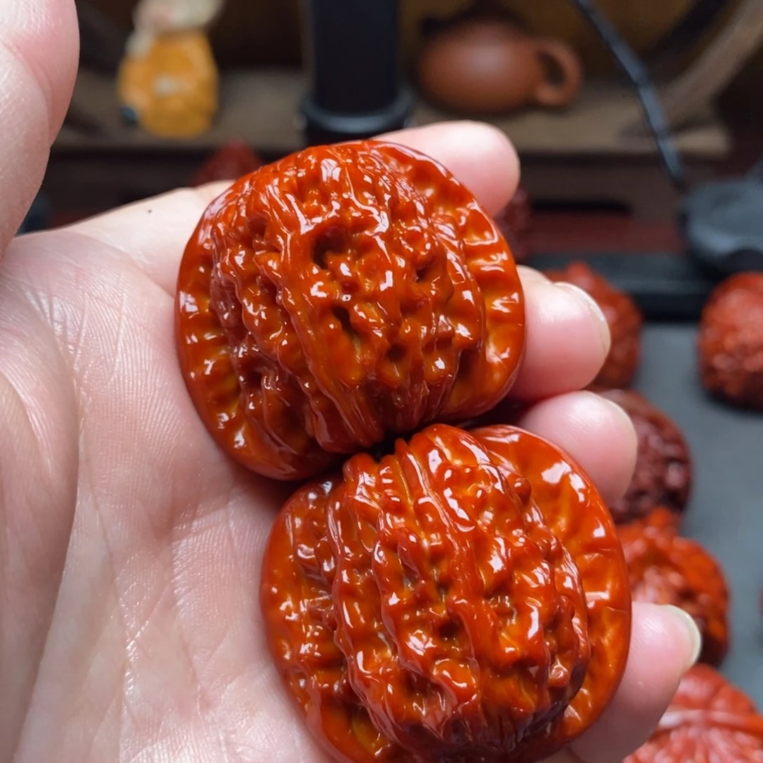 吊坠文玩核桃39四座楼