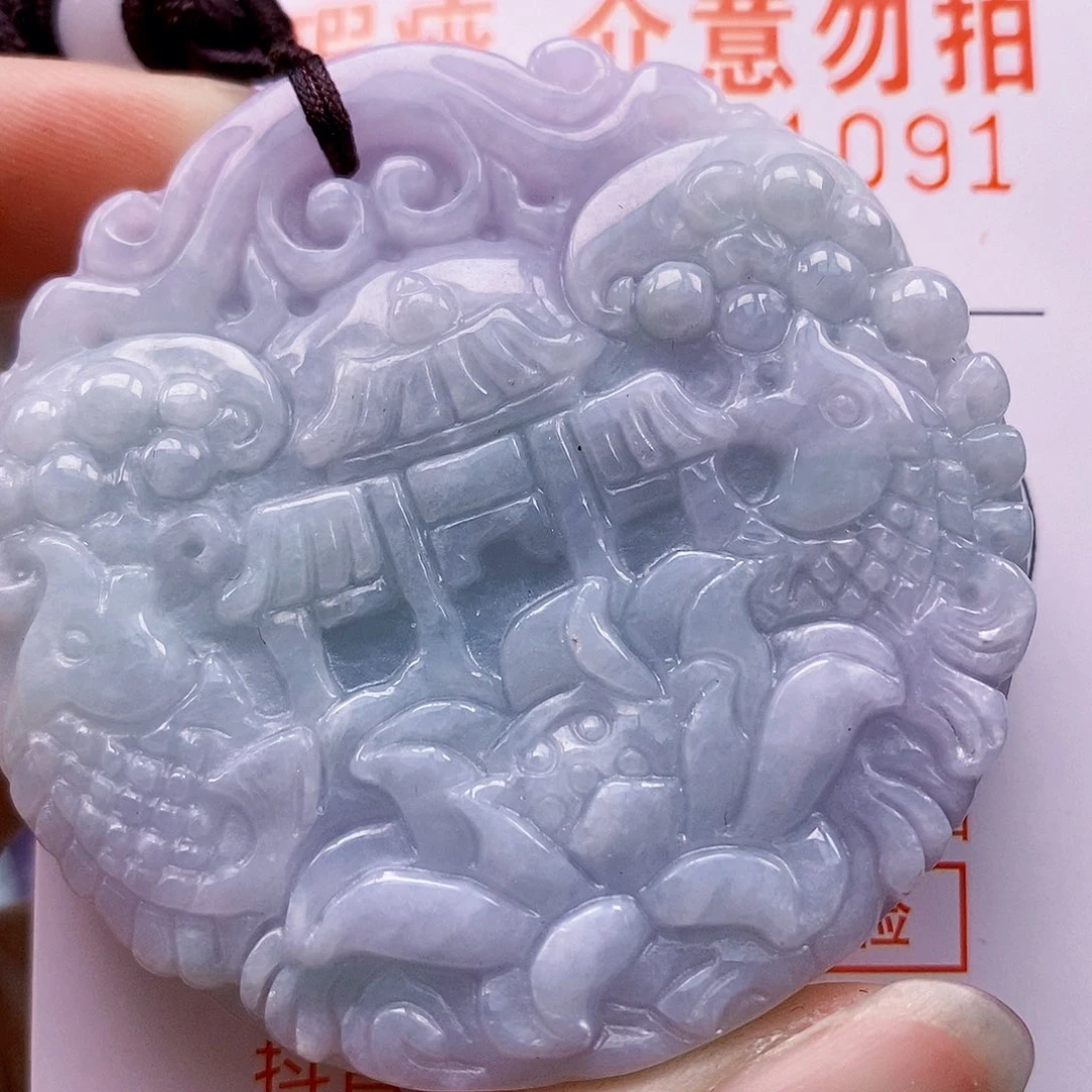 吊坠(不含链)未镶嵌翡翠