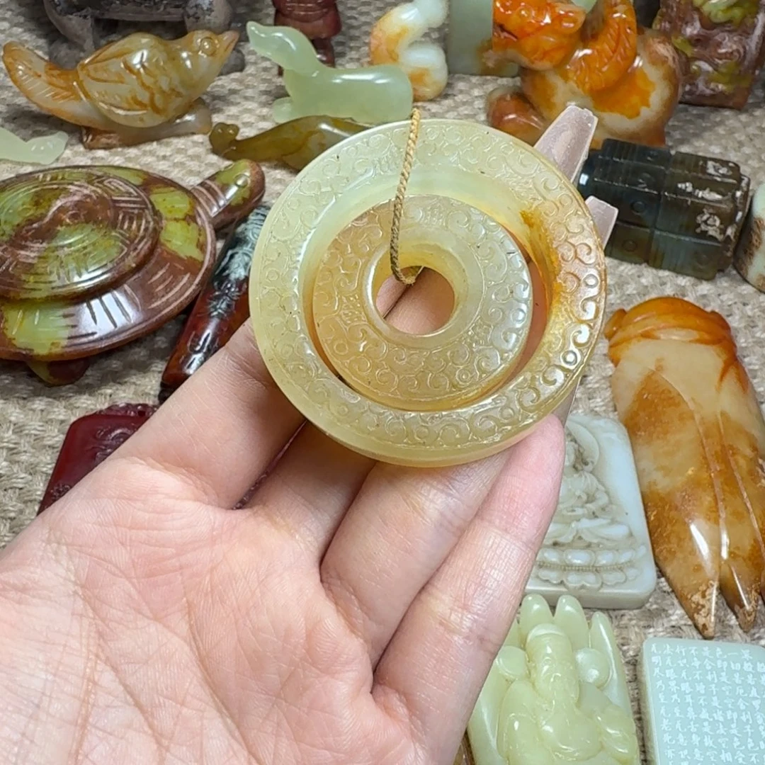 吊坠白玉菩提挂件