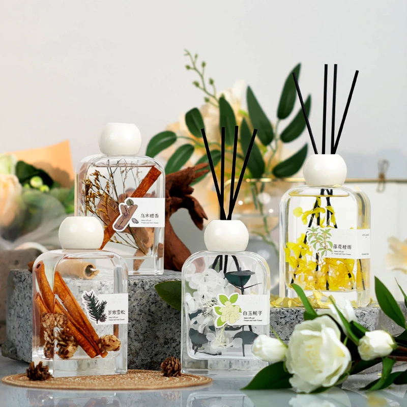 别样花季永生花系列家用客厅卧室无火香氛精油香氛摆件除异味LM