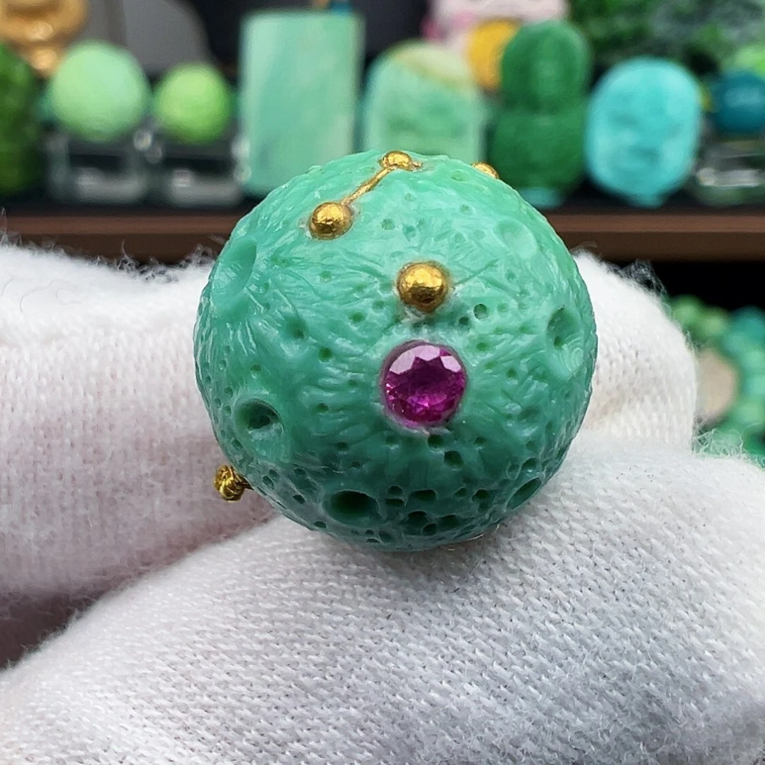 绿松石未镶嵌主播万丽