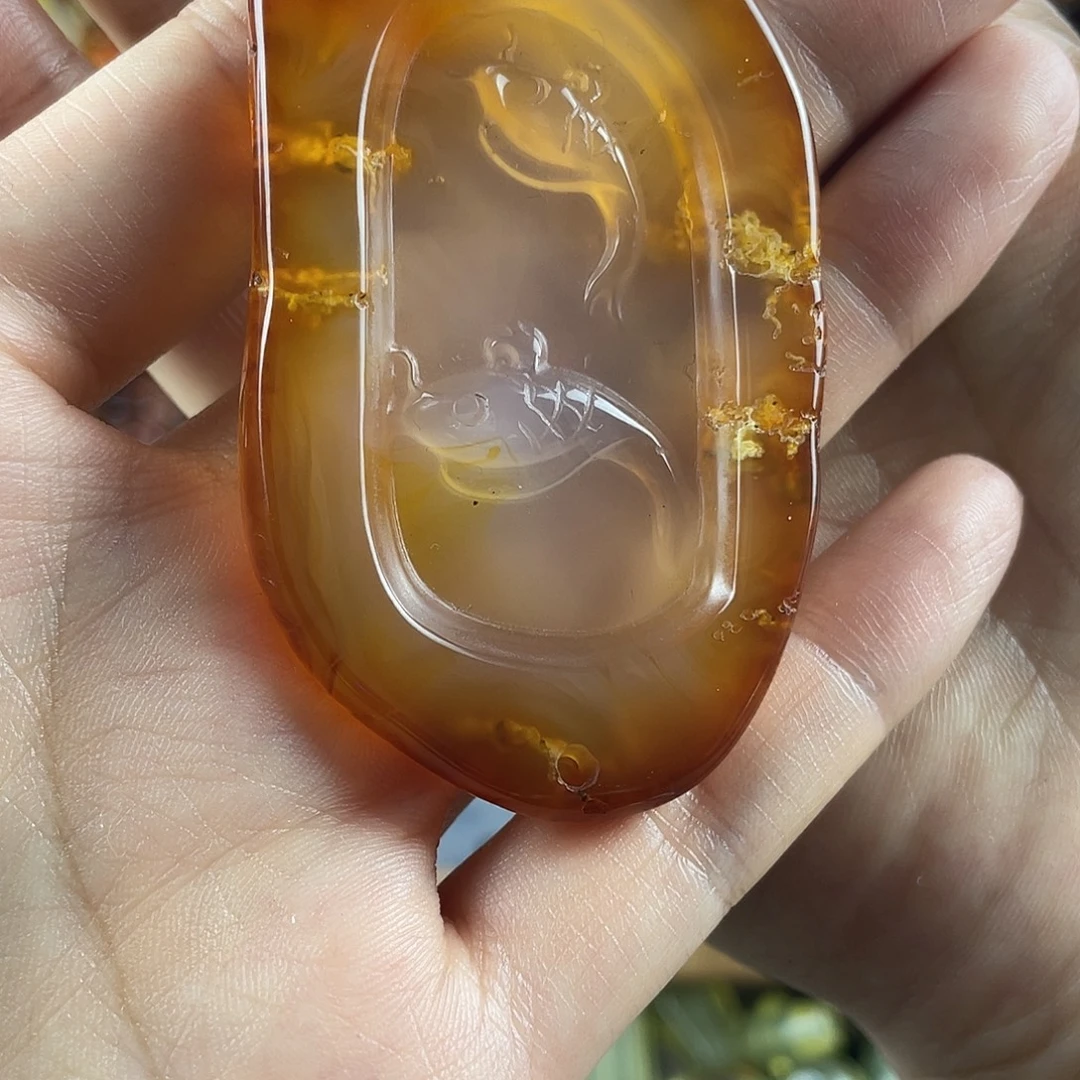 玛瑙/玉髓未镶嵌车挂