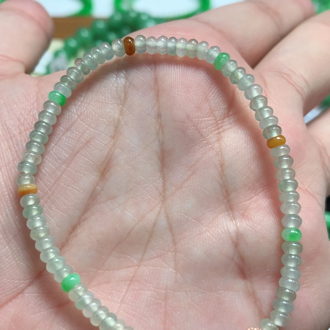未镶嵌手链翡翠翡翠