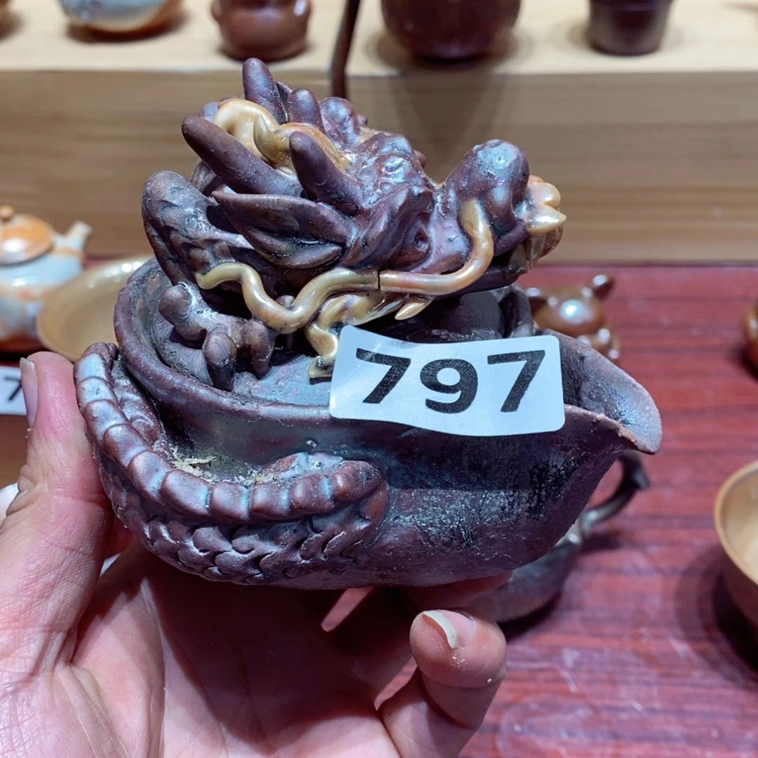 柴烧茶具陶瓷杯子