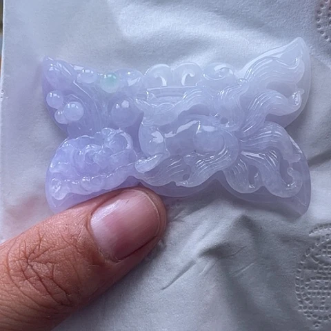 翡翠未镶嵌颈饰翡玉缘翡翠