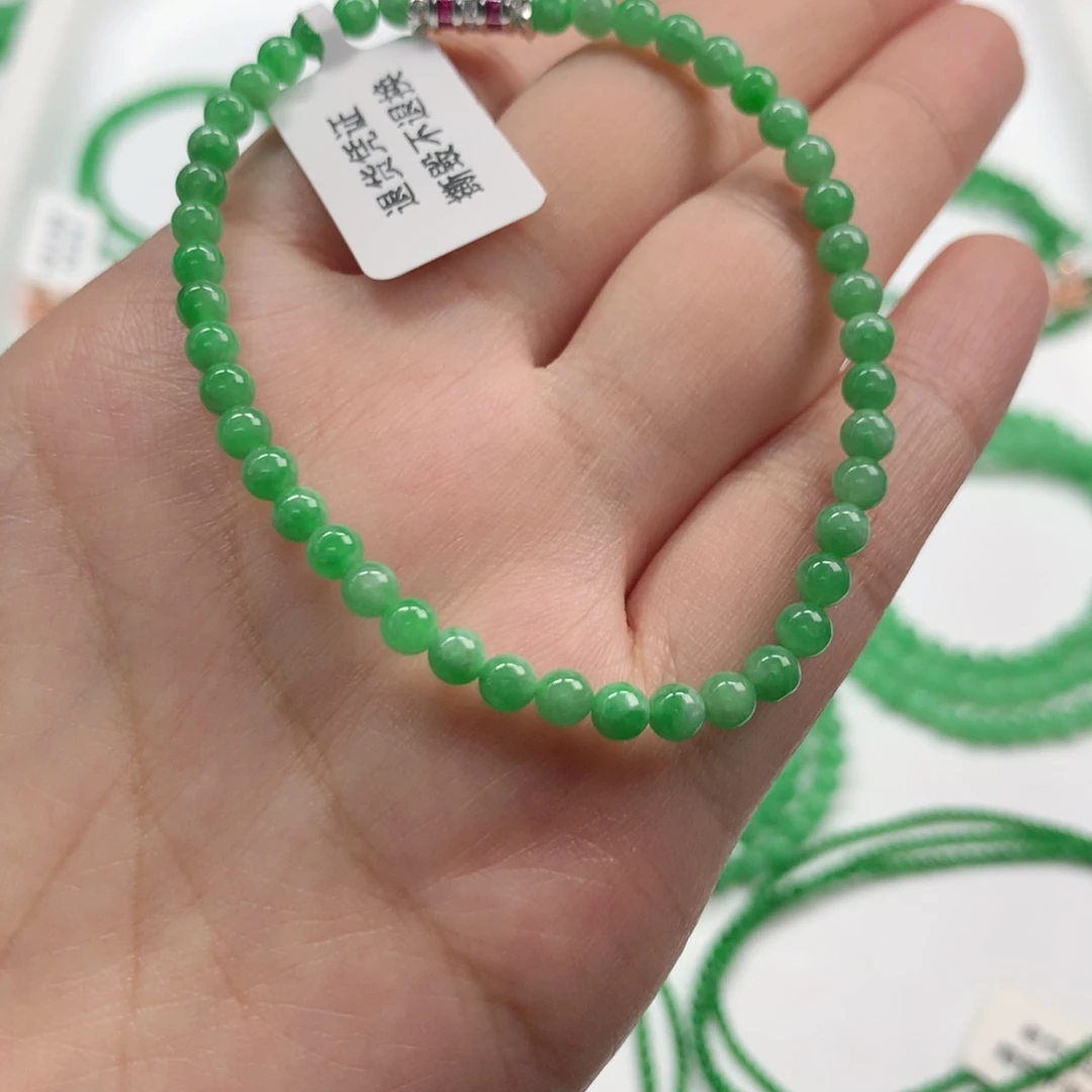 翡翠未镶嵌手链翡翠