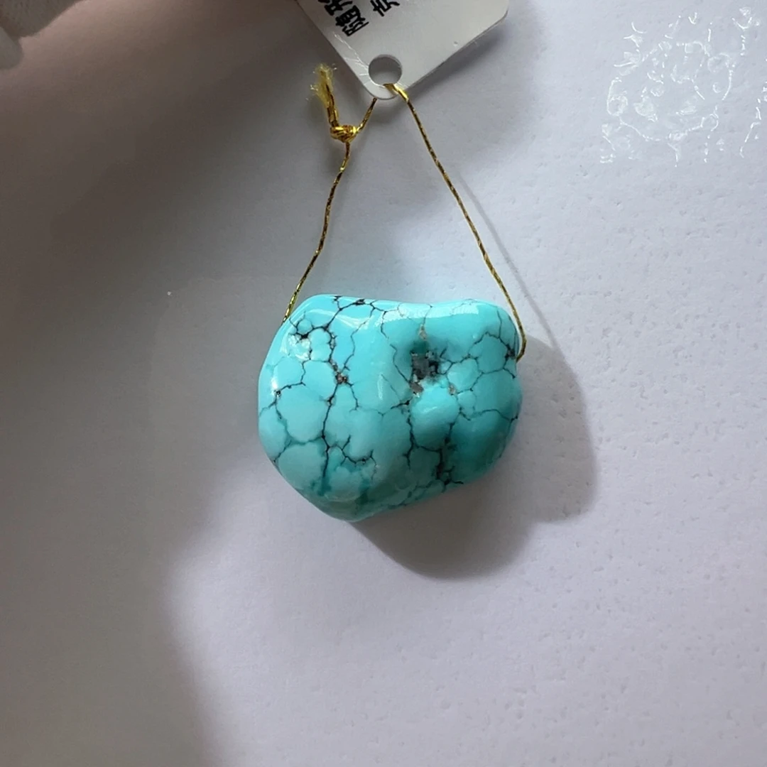 绿松石未镶嵌挂件