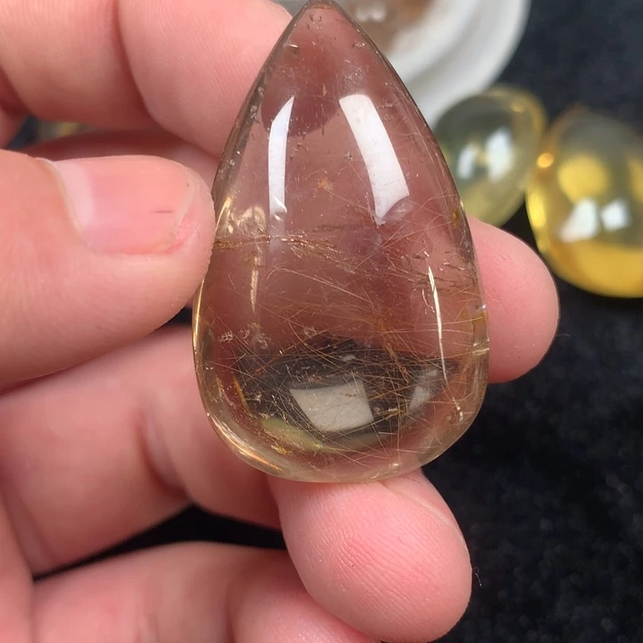 猫***带吊坠(不含链)水晶未镶嵌