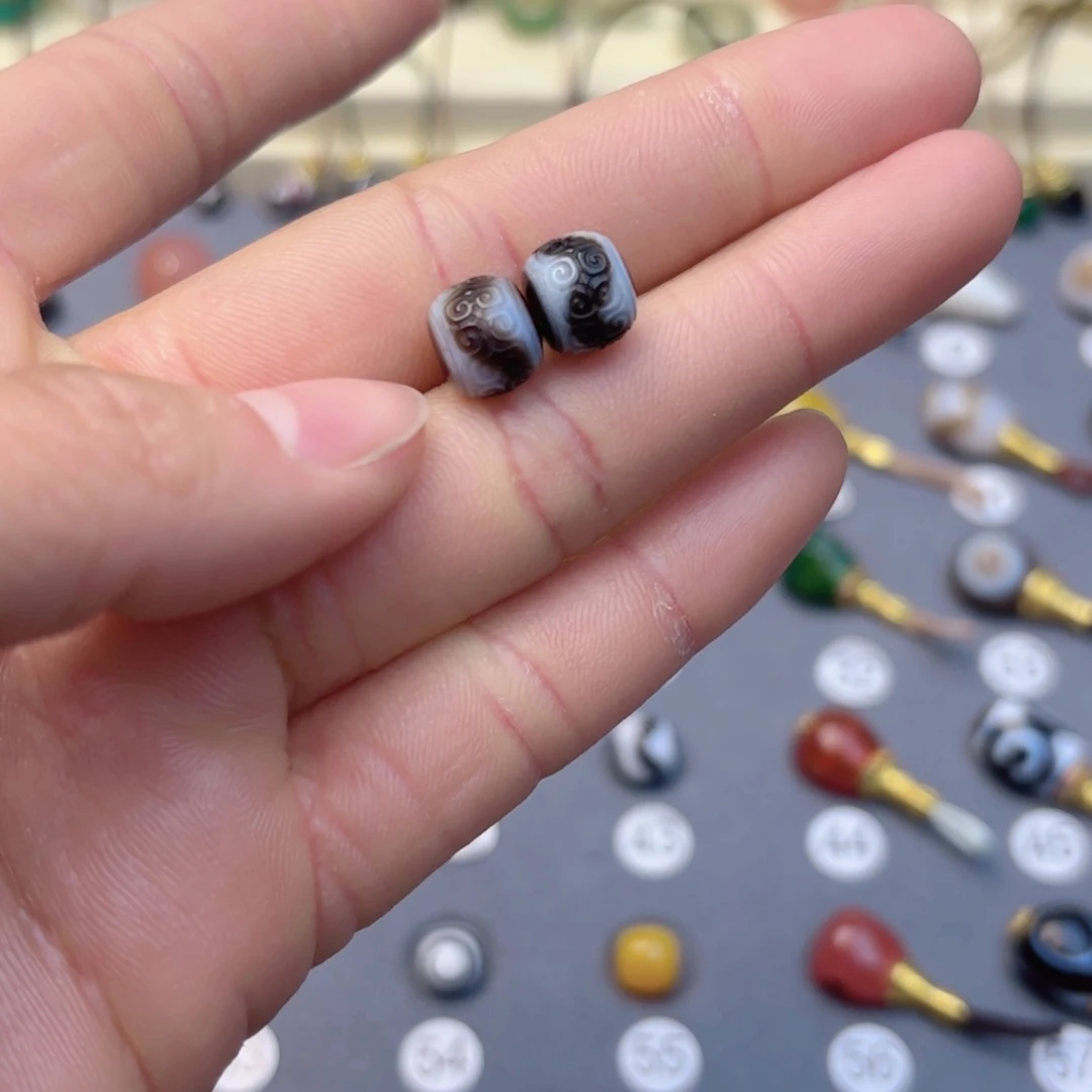 玛瑙/玉髓隔珠未镶嵌