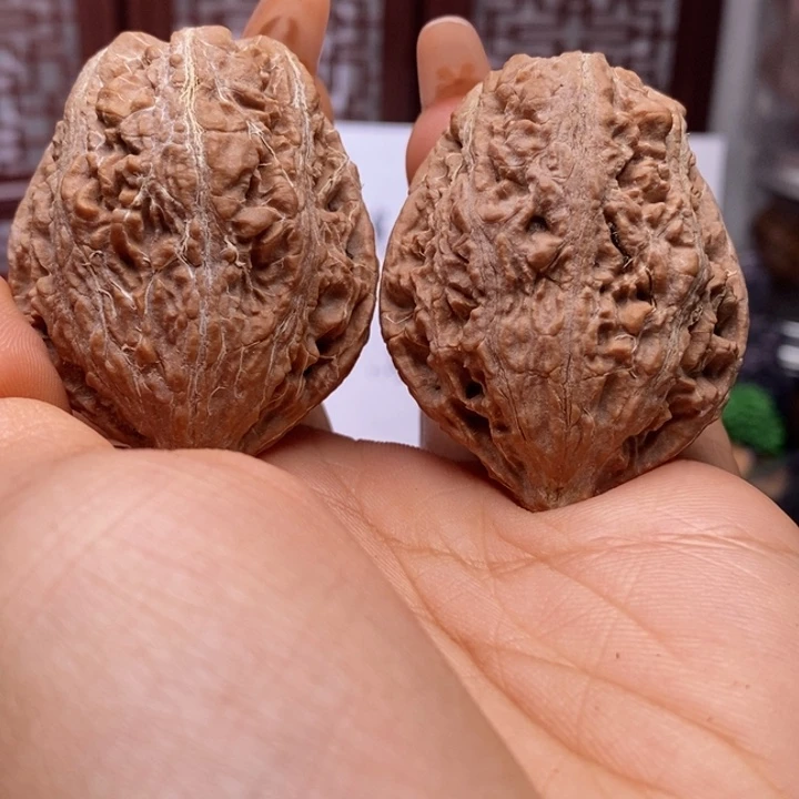 文玩核桃把件老****锅核桃119