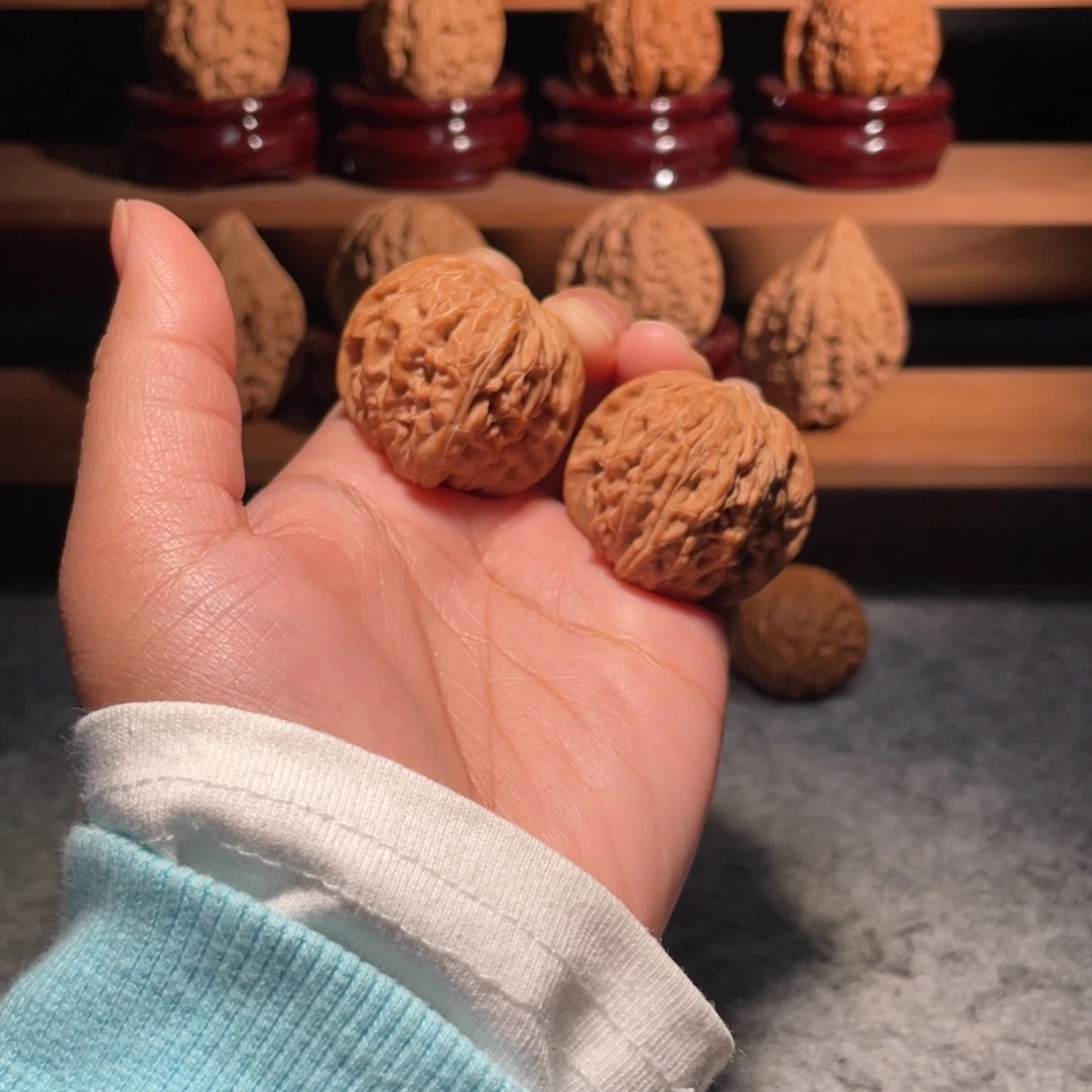 核桃手串/手链毕业山地正磨全品油蜡红36