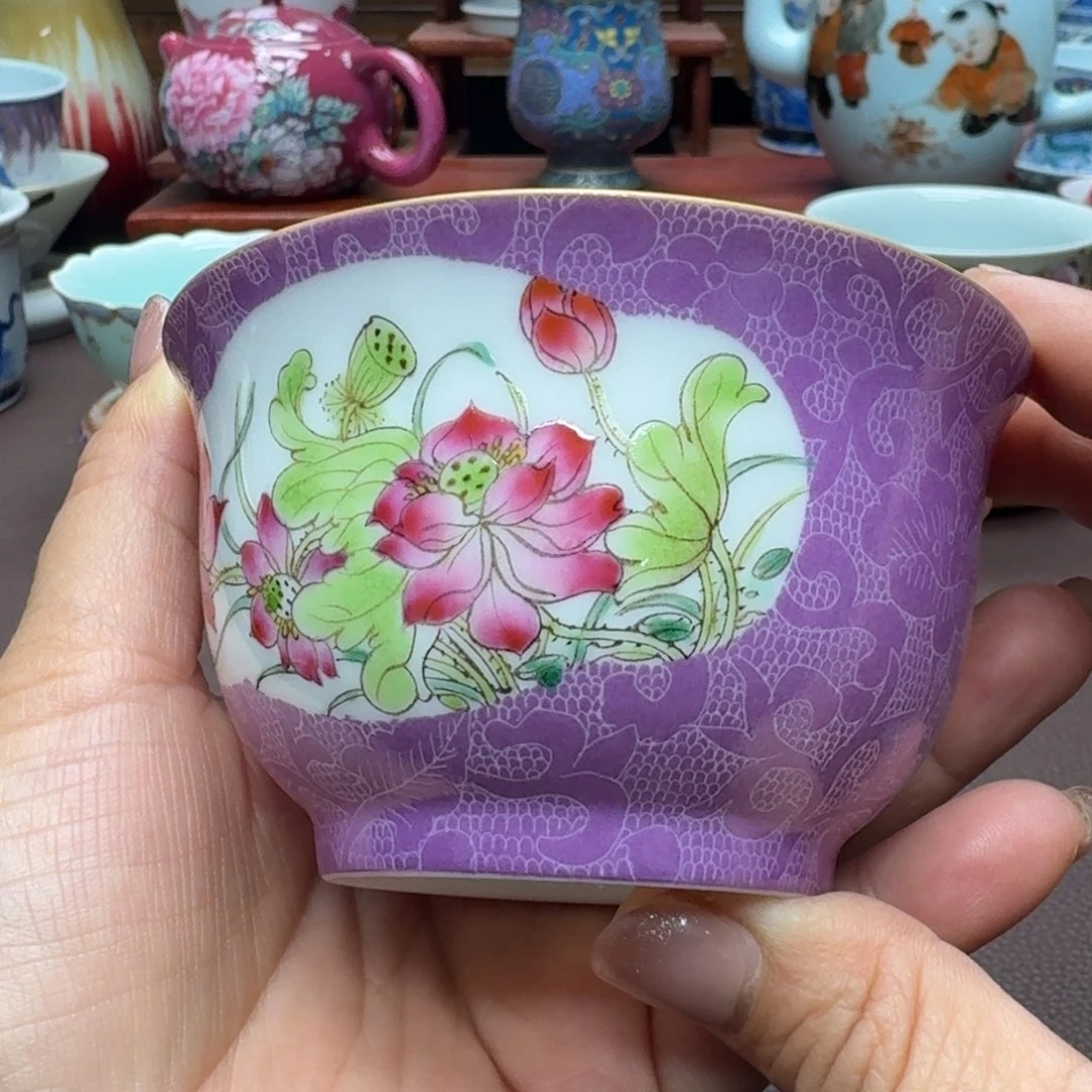 瓷片景德镇仿古手工制作精品展示