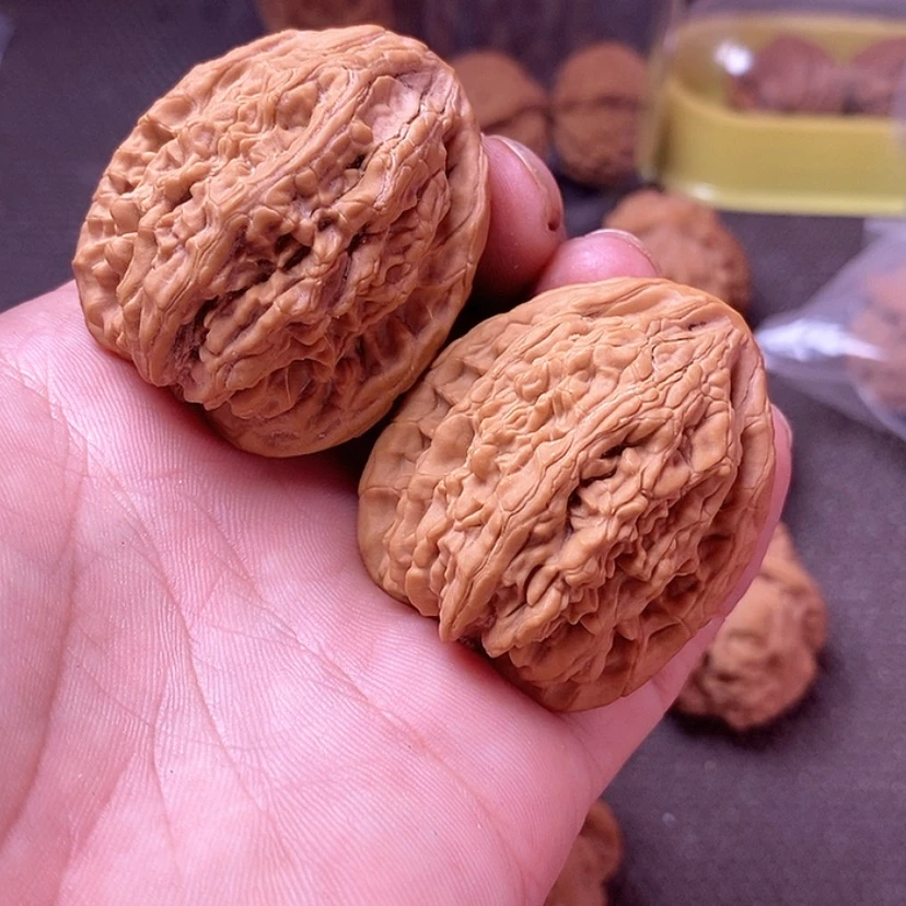 【闪购商品】吊坠文玩核桃40蓟县虎头王