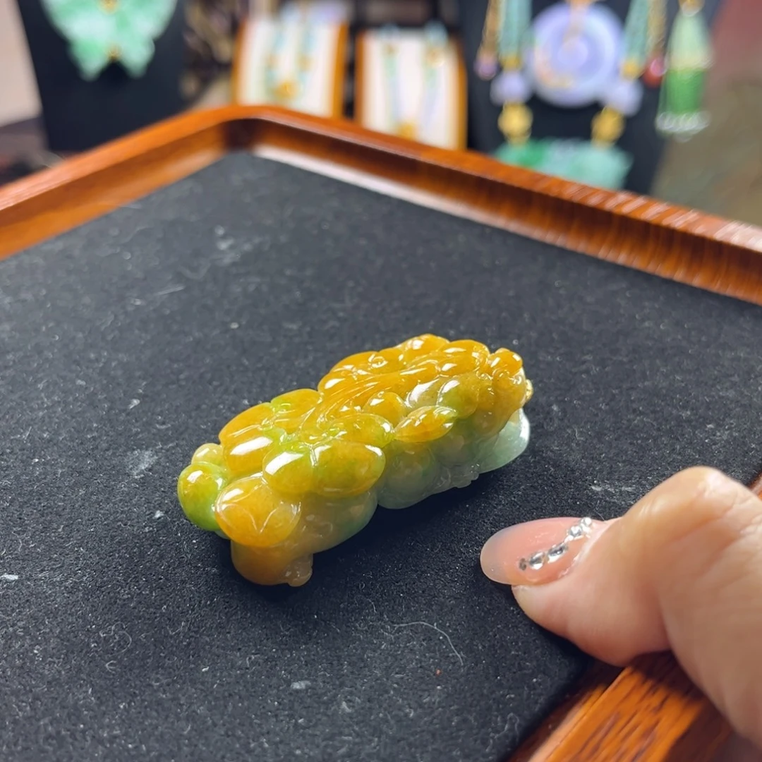 颈饰未镶嵌翡翠貔貅