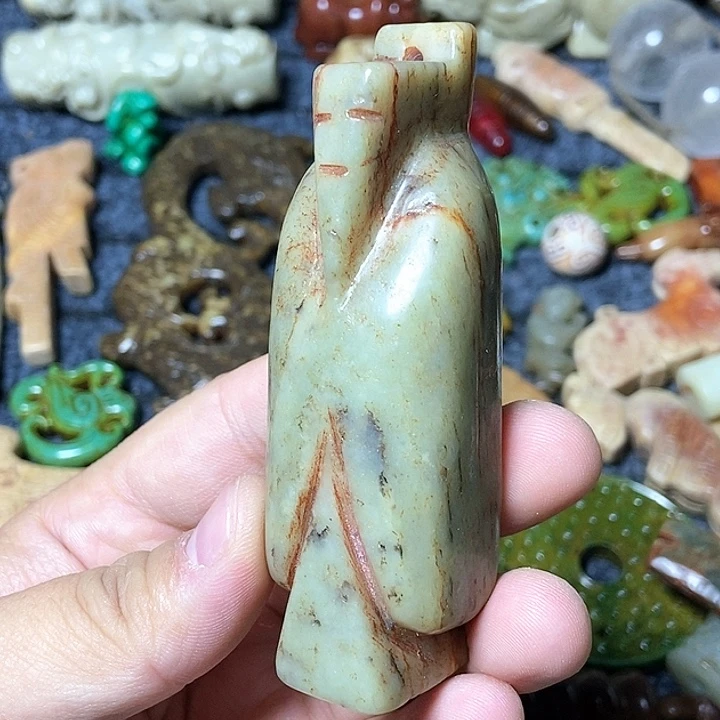 和田玉未镶嵌颈饰40