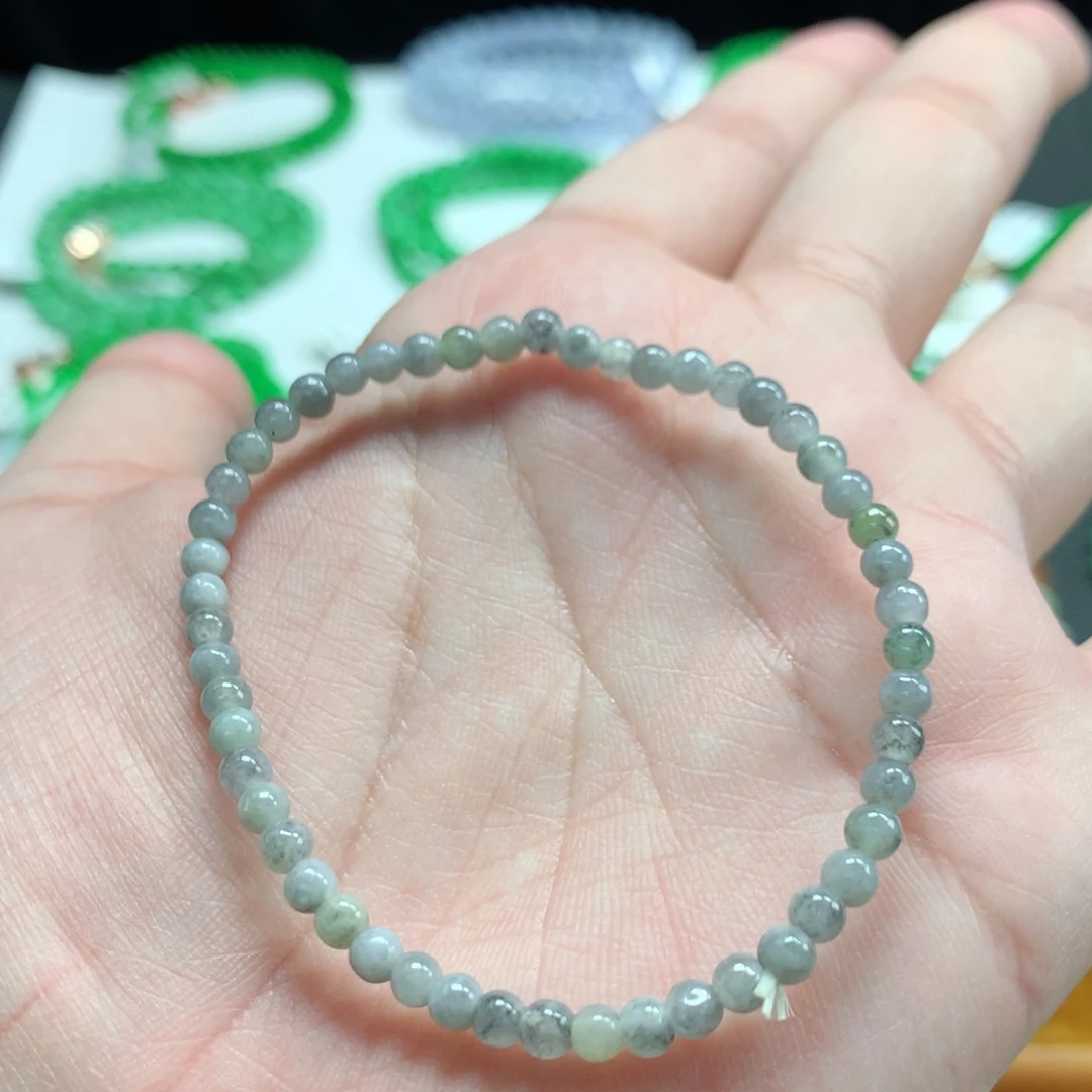 翡翠未镶嵌手链翡翠