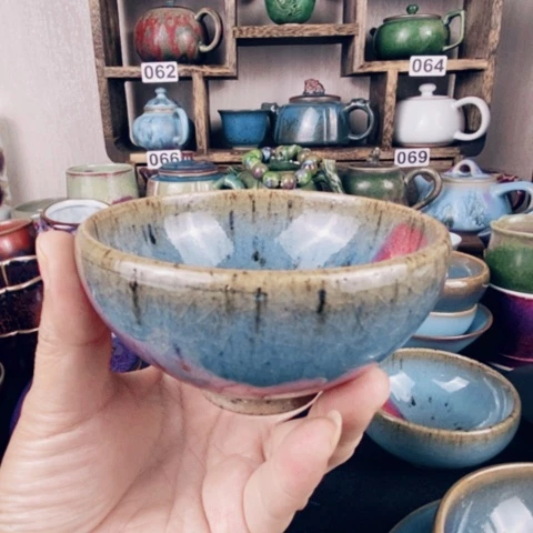 小*中国神后钧瓷茶具