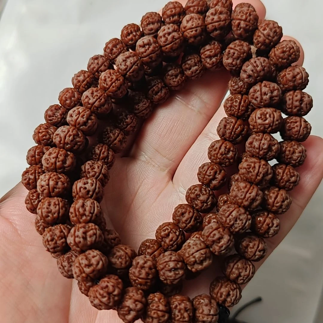 D***、金刚菩提吊坠凹底梅花10MM