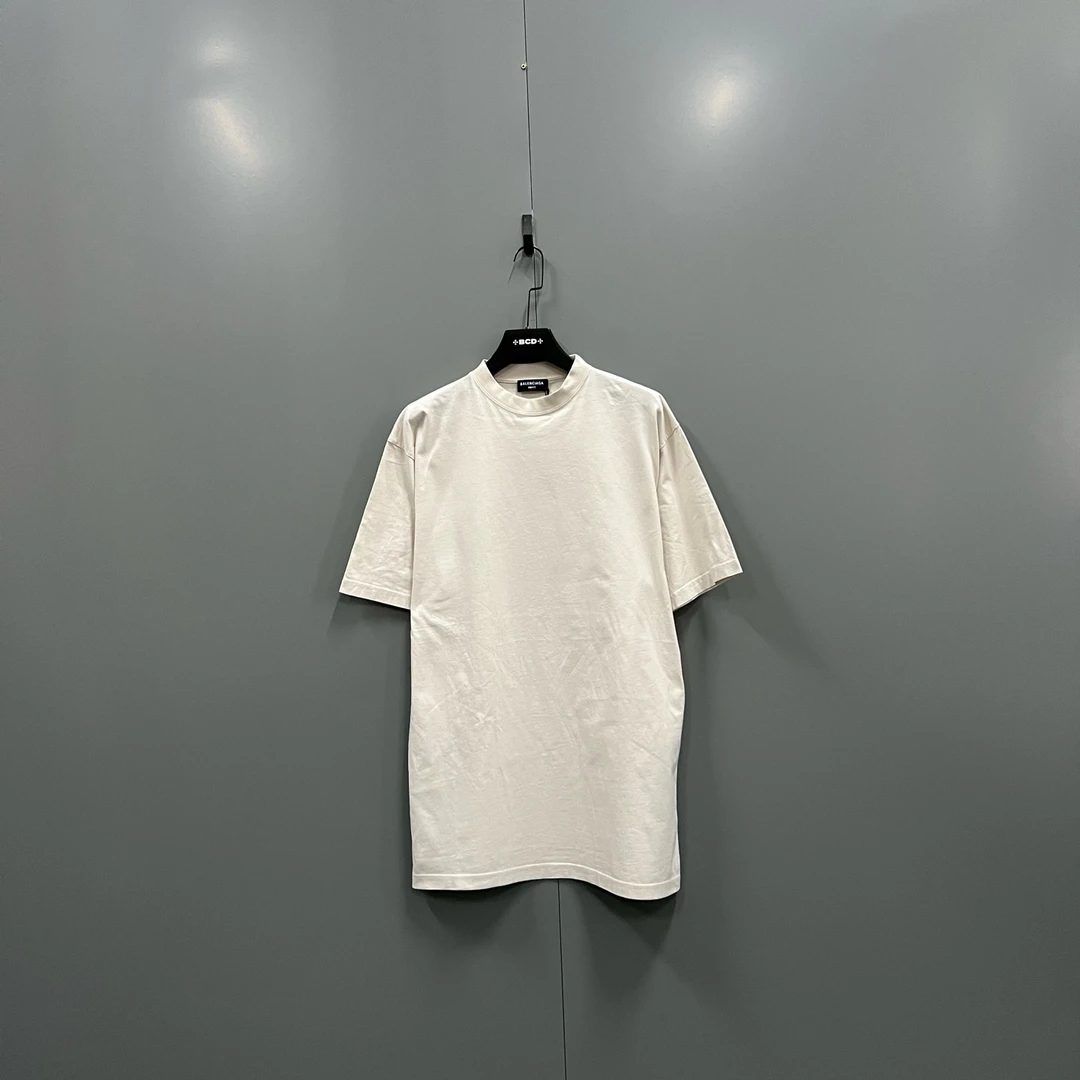未使用 Balenciaga/巴黎世家 h915 背后小logo短袖 3码 610748
