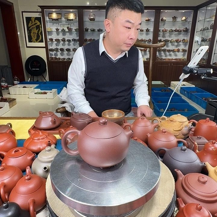 紫砂茶壶西施紫泥