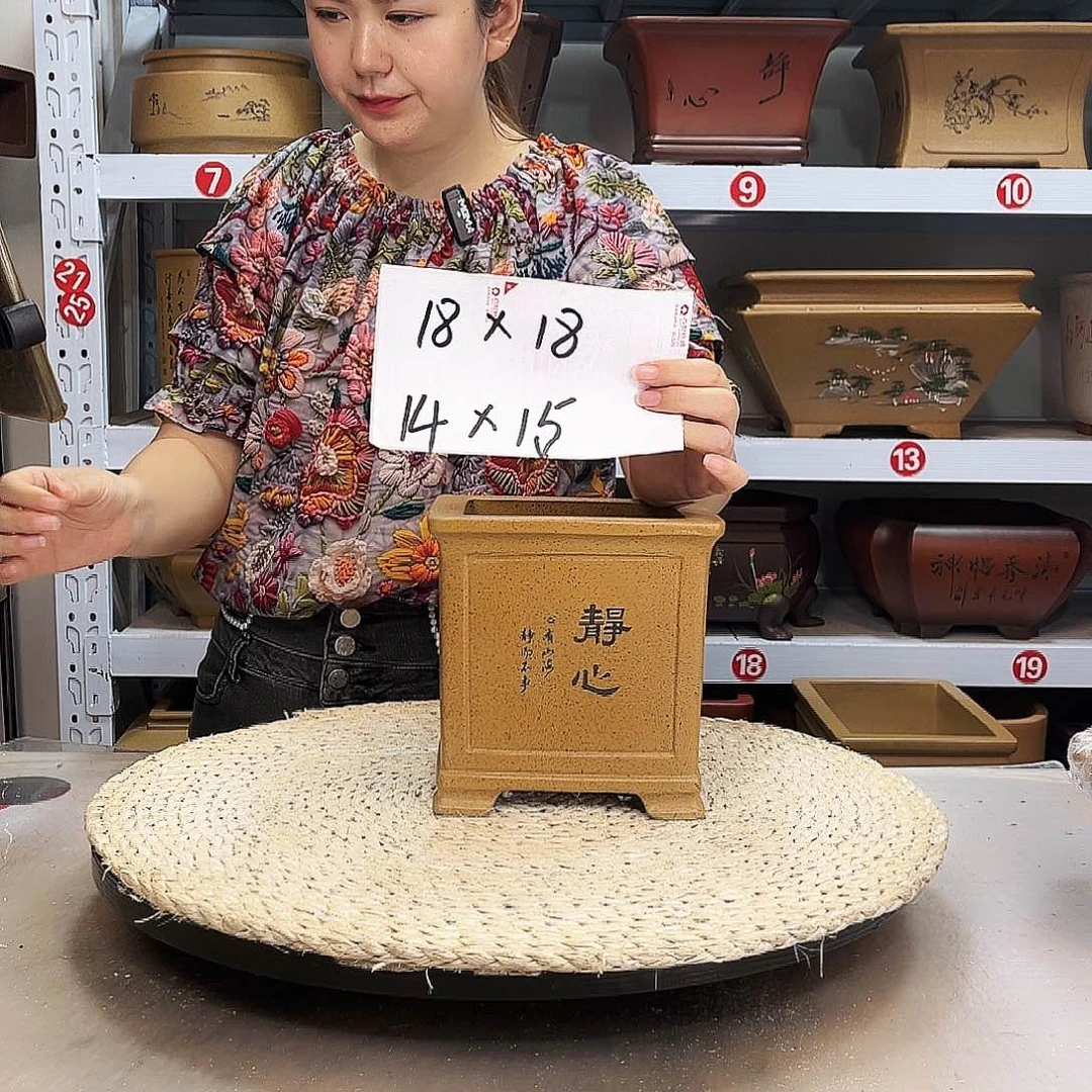 紫砂花盆紫砂花盆