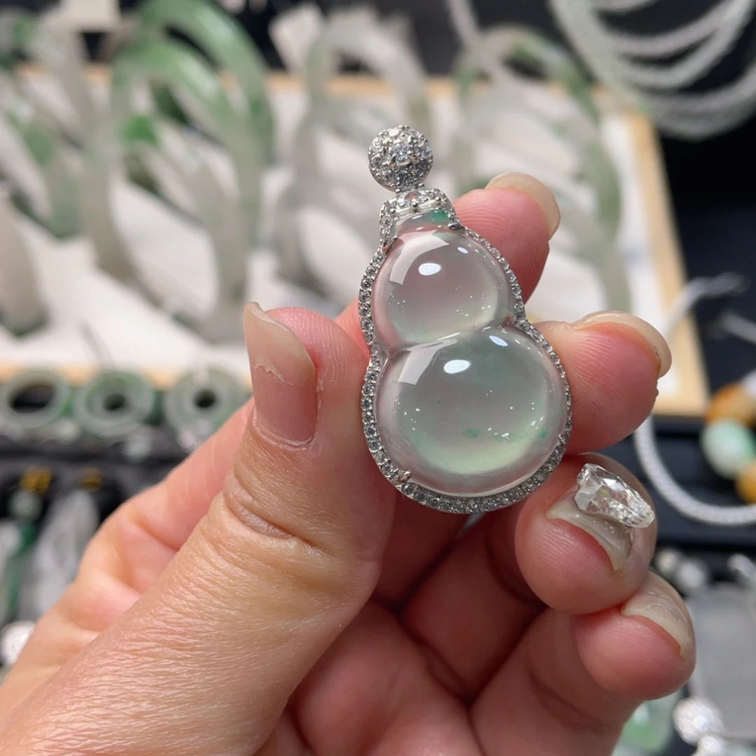 吊坠(不含链)未镶嵌石英质玉雅****了