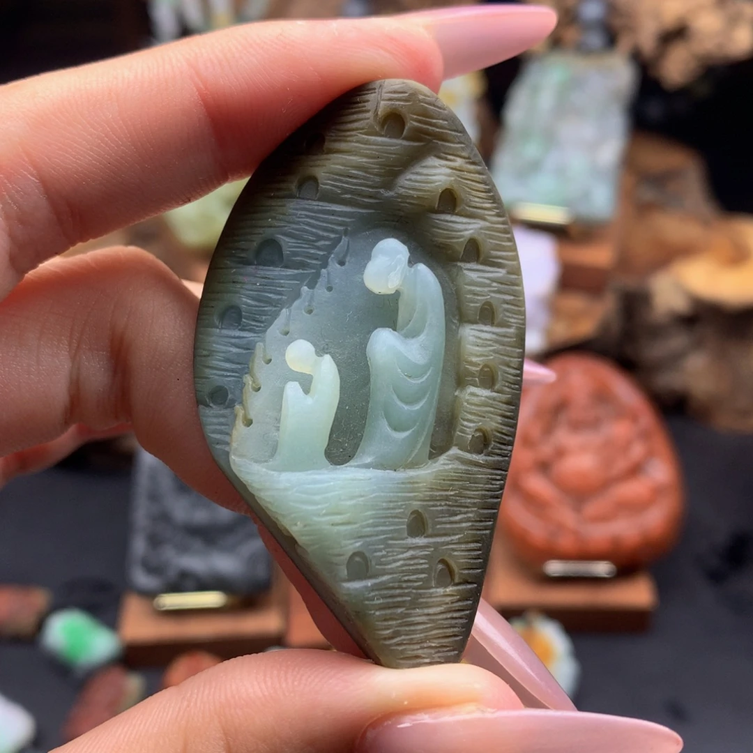 定制翡翠未镶嵌翡翠