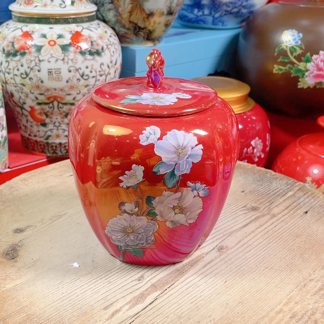 【闪购商品】罐陶瓷茶叶罐密封罐