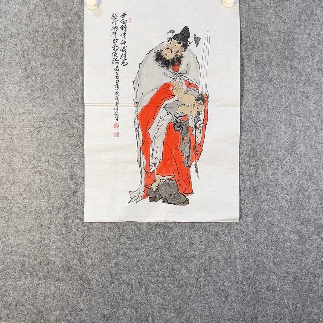 国画526 花鸟在此处飞翔也不太方便呀