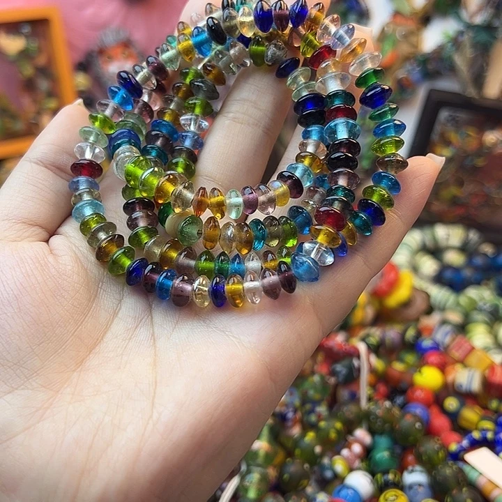 琉璃颈饰尼泊尔琉璃