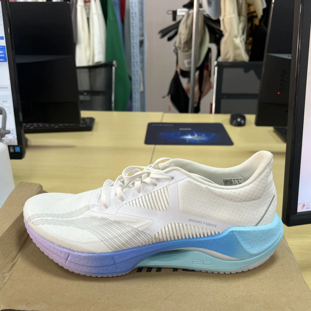 《B品以直播展示为准》（X189)中国李宁男款休闲运动跑鞋ARBT001-