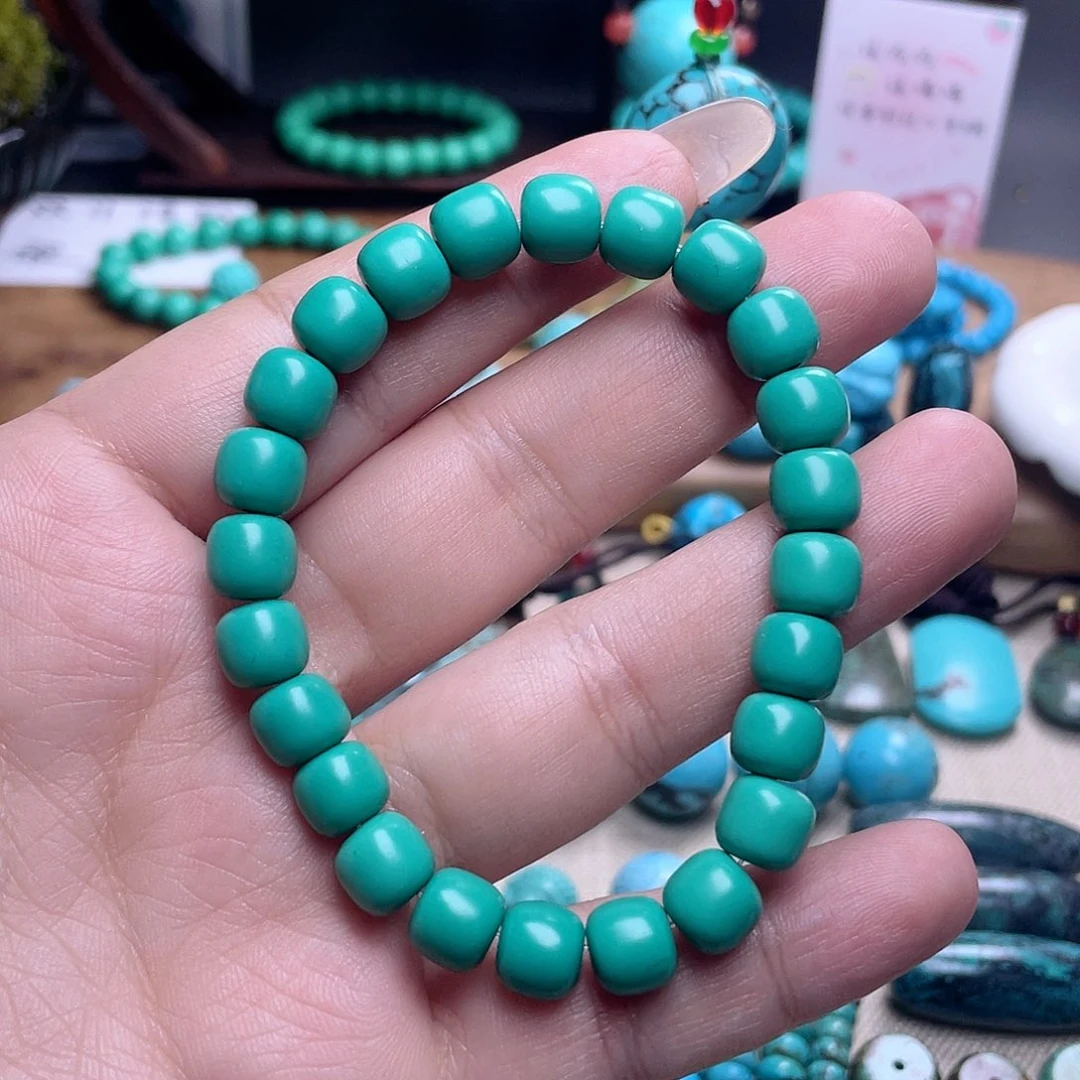 十堰原生态绿石头特色手工配饰