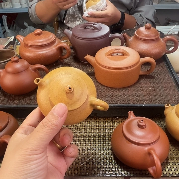 岚***道紫砂茶壶寒江80毫升