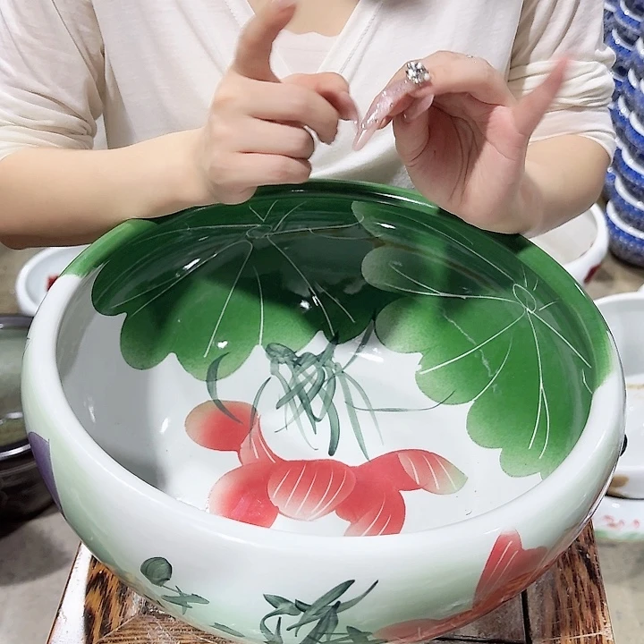 瓷片口径32厘米 高度15厘米