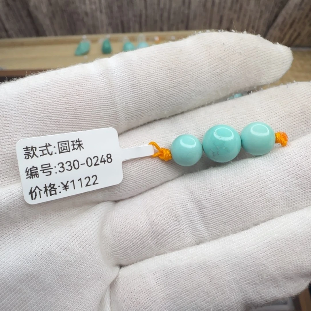 绿松石银S925镶嵌珠宝奇石