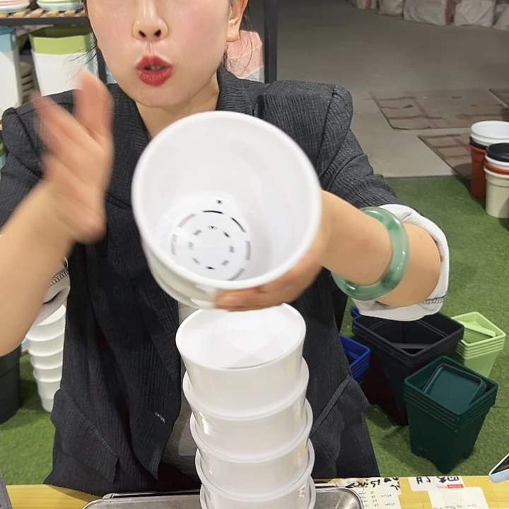 竹节口11.5高12白色6支带托