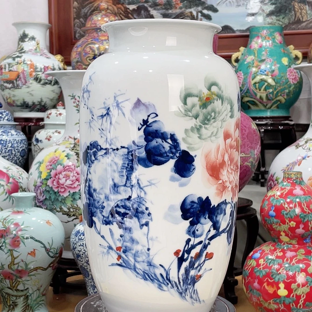 秦***鹏摆件陶景德镇的陶瓷