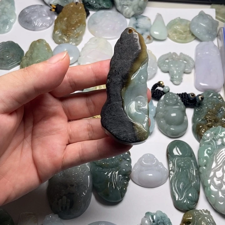 颈饰未镶嵌翡翠悟道49