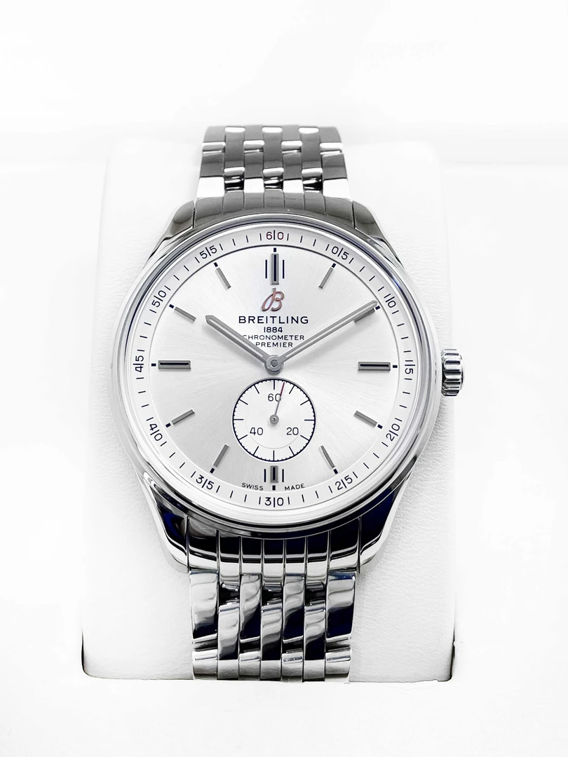 全新未使用 BREITLING/百年灵 云时臻品/璞雅系列/全套/40mm