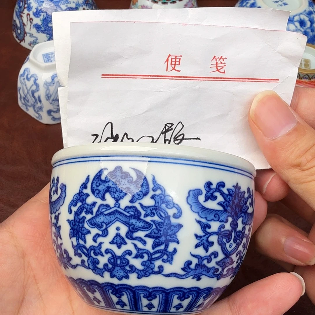 现代景德镇全手工全手绘陶瓷