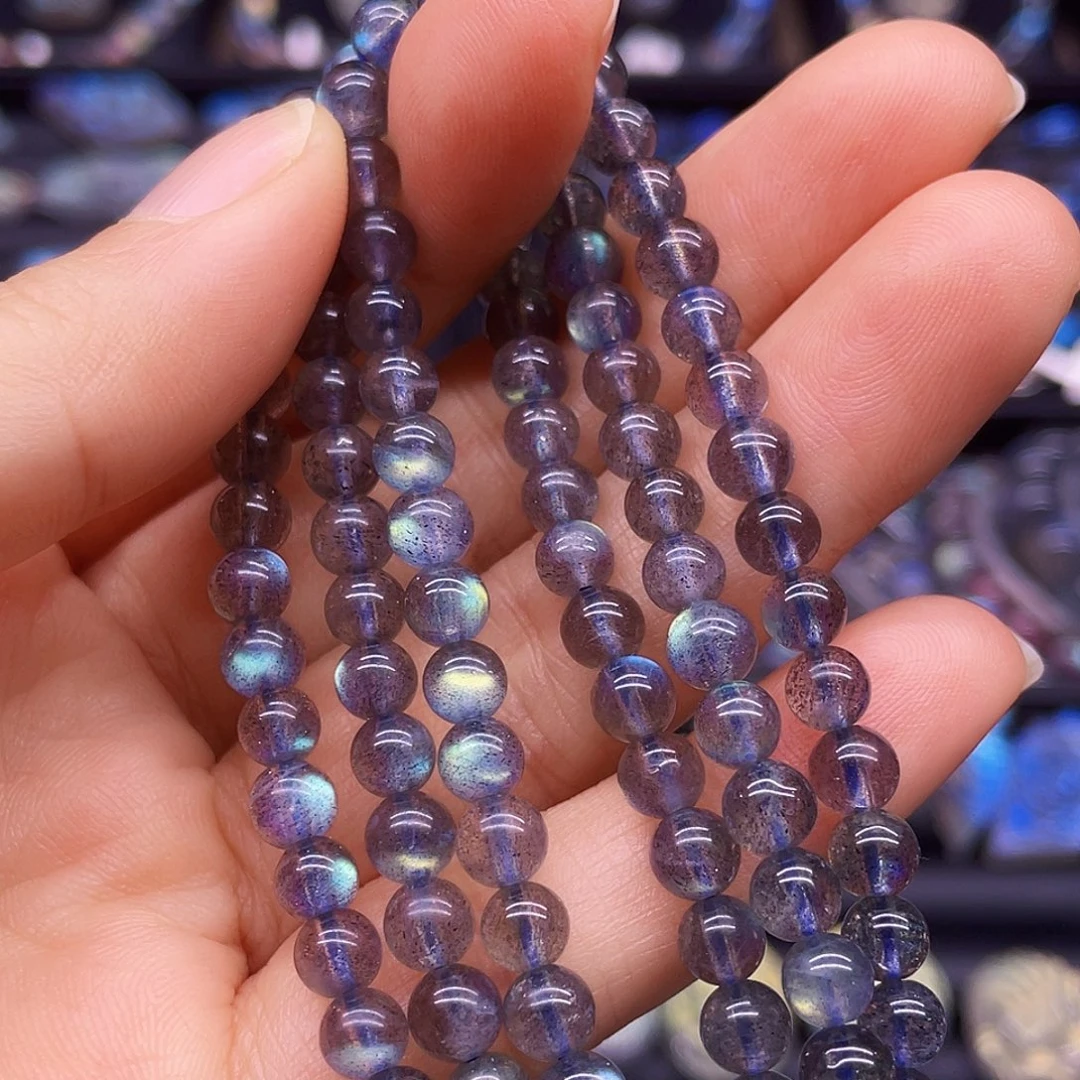 长石手串未镶嵌5.4左右