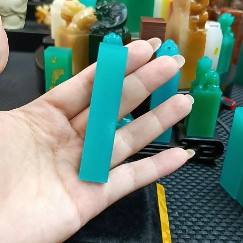 寿山石印石天空蓝